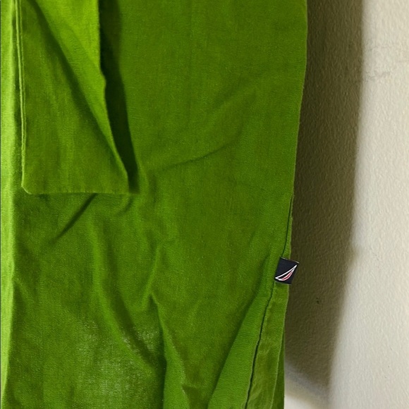 Nautica Vibrant Green Belted Dress - Picture 2 of 5